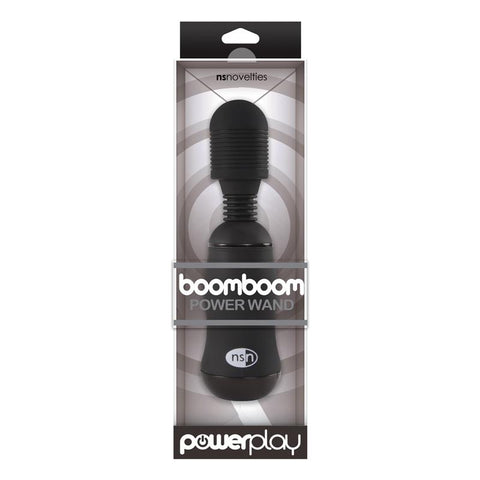 Power Play Boom Boom Power Wand Black