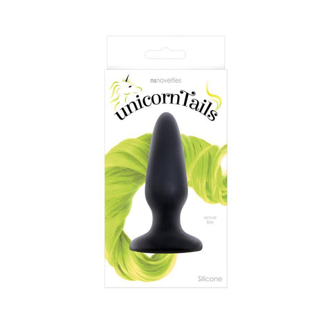 Unicorn Tails Yellow Butt Plug