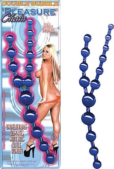 Double Bubble Pleasure Chain Blue
