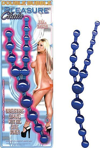 Double Bubble Pleasure Chain Blue
