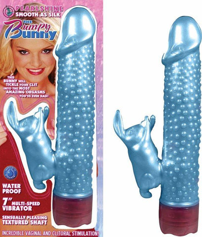 Bumpy Bunny Blue W-p