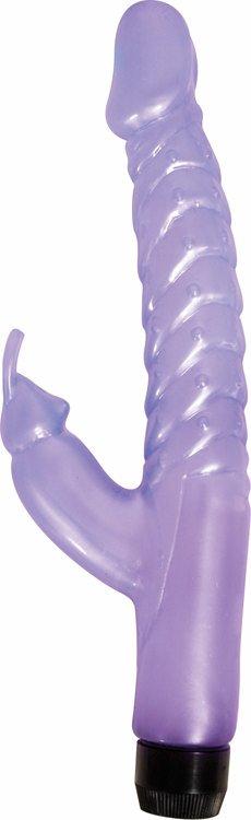 Mini Rabbit Vibro Wand Pearlshine Purple