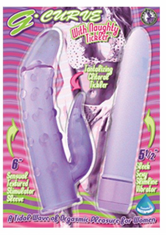 G Curve W- Naughty Tickler Lavender