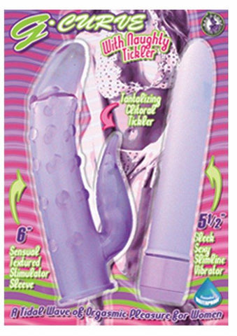 G Curve W- Naughty Tickler Lavender
