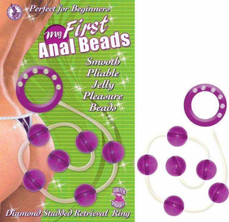 My First Anal Beads Purple