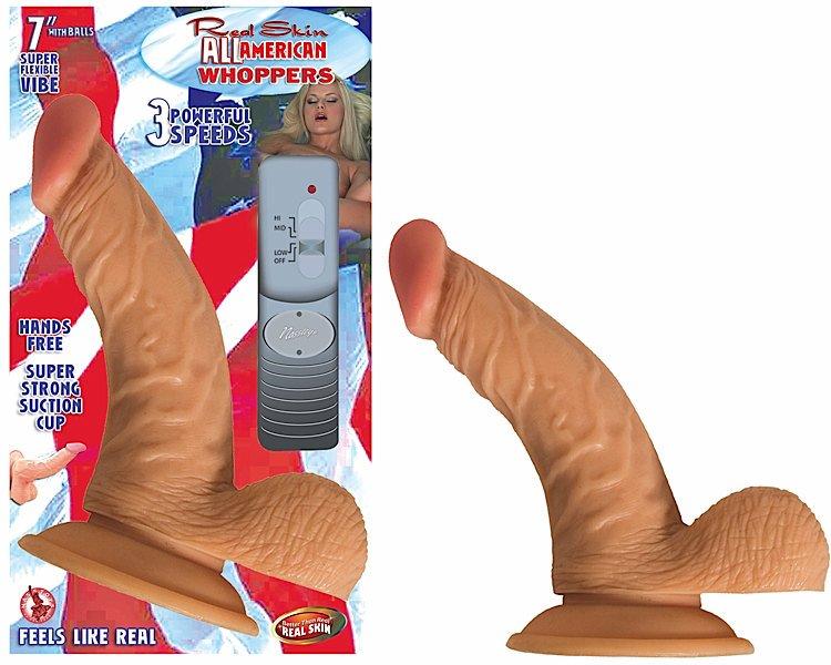 All American Whopper 7in W-balls Flesh