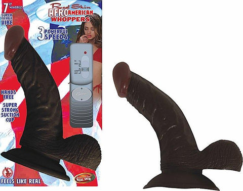 Afro American Whopper 7in W- Balls Brown
