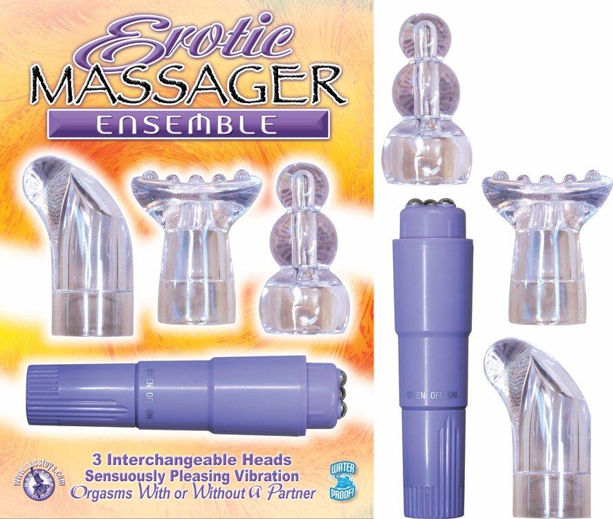 Erotic Massager Ensemble Lavender