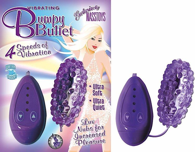 Bumpy Bullet Purple Vibrating