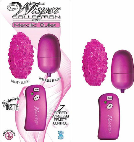Wisper Collection Metallic Bullet Pink