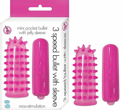 Bullet With Sleeve Pink 3 Speed