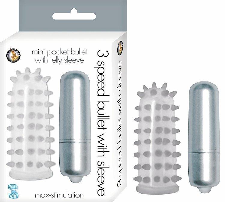 Bullet With Sleeve Silver 3 Speed