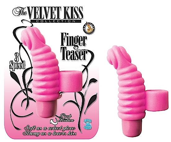 Velvet Kiss Collection Finger Teaser Pink