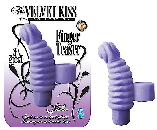 Velvet Kiss Collection Finger Teaser Purple