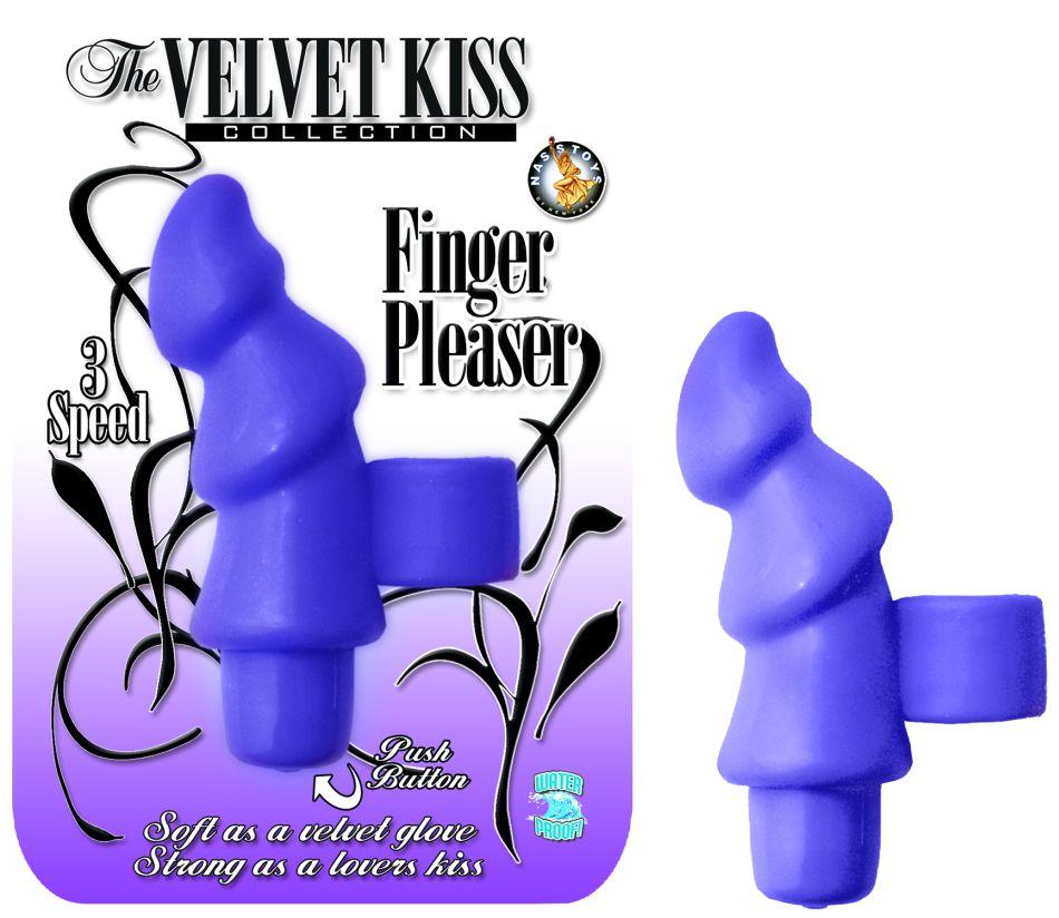 Velvet Kiss Collection Finger Pleaser Purple