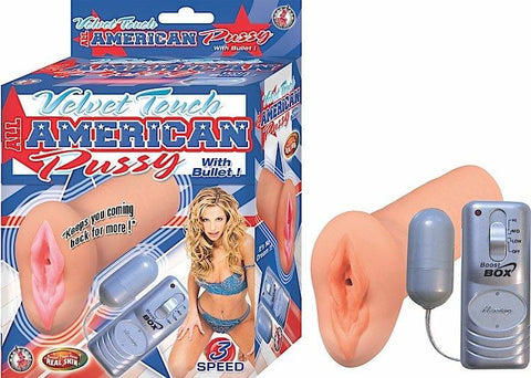 Velvet Touch All American Pussy W-bullet Flesh