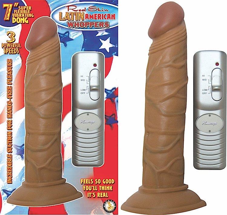 Latin American Whoppers 7in Vibrating Dong