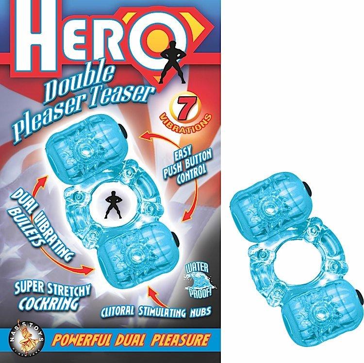 Hero Double Pleaser Teaser Blue