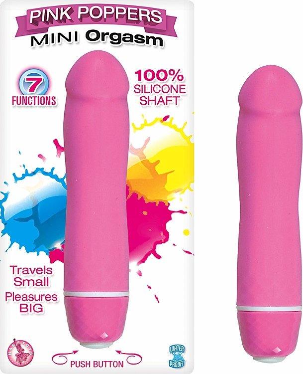 Pink Poppers Mini Orgasm Pink