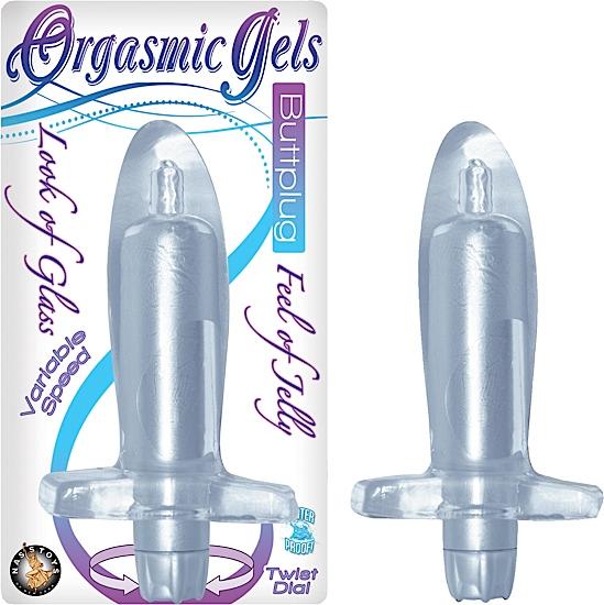 Orgasmic Gels Buttplug Silver
