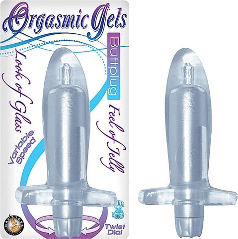 Orgasmic Gels Buttplug Silver
