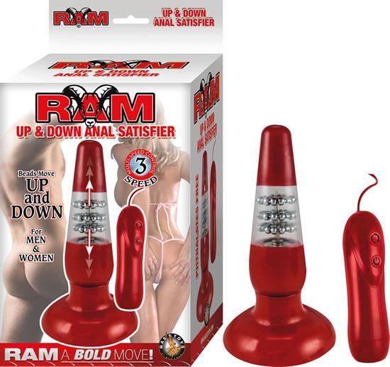 Ram Up & Down Anal Satisfier Red