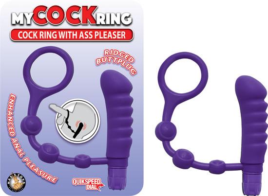 My Cockring W-ass Pleaser Purple
