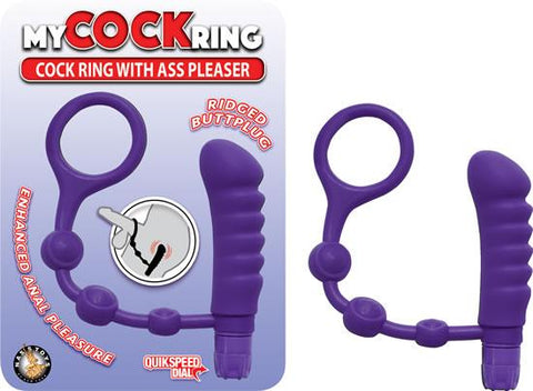 My Cockring W-ass Pleaser Purple