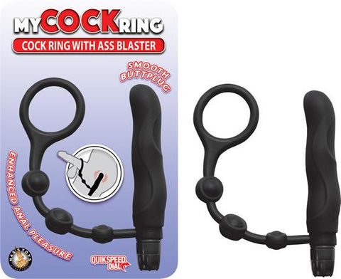 My Cockring W-ass Blaster Black