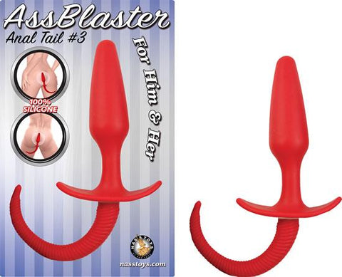 Ass Blaster Anal Tail # 3 Red