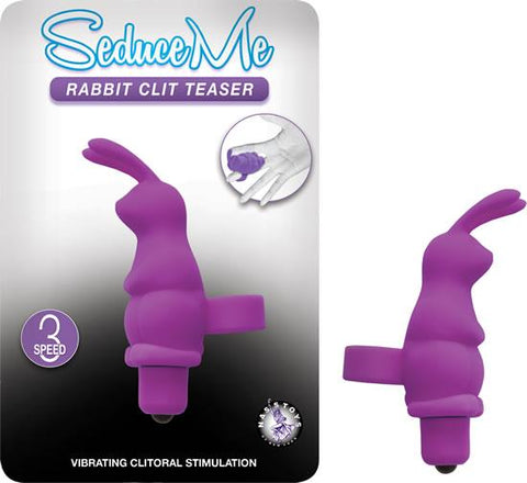 Seduce Me Rabbit Clit Teaser Purple