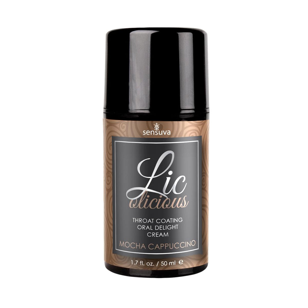 Lic O Licious Mocha Cappuccino Oral Delight Cream 1.7 Oz