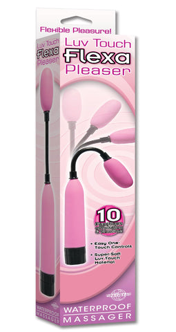 Luv Touch Flexa Pleaser Waterproof Pink Massager
