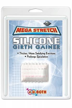 Mega Stretch Silicone Girth Gainer Clear