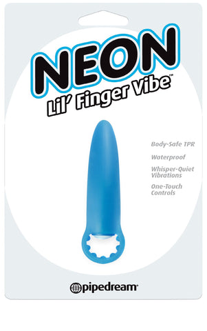 Neon Lil Finger Vibe Blue