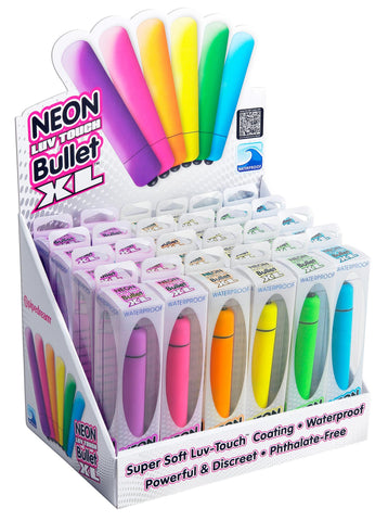 Neon Luv Touch Bullet 24pc Display