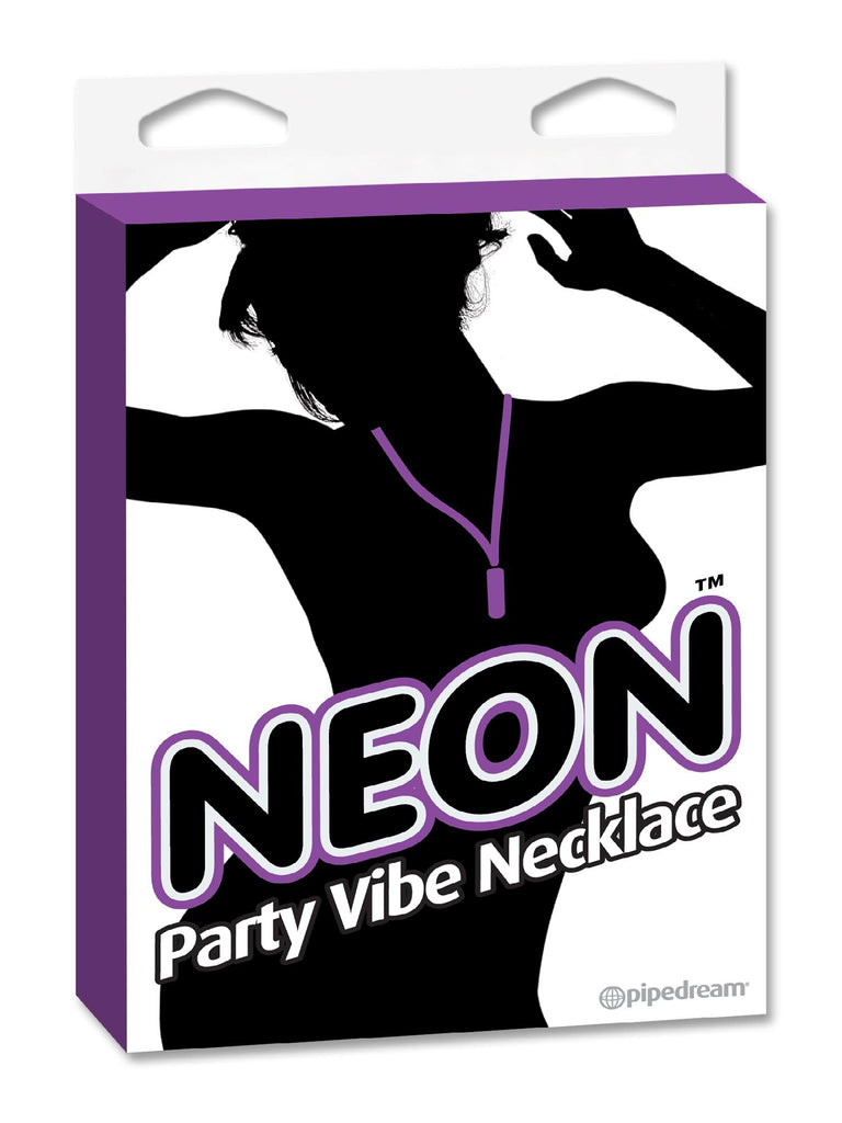 Neon Party Vibe Necklace Purple