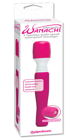 Mini Multi Wanachi 9 Function Mutli Speed Massager Dar