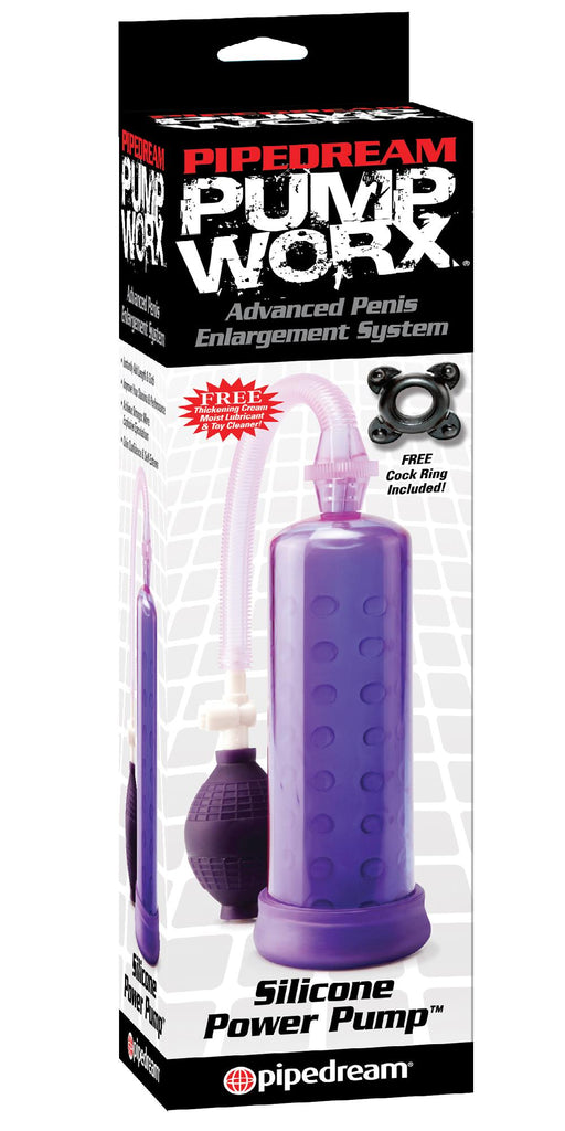 Pump Worx Silicone Power Pump Purple
