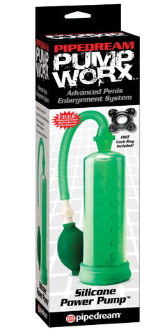 Pump Worx Silicone Power Pump Green