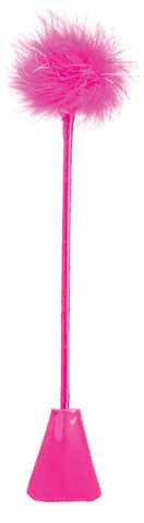 Fetish Fantasy Feather Crop Pink