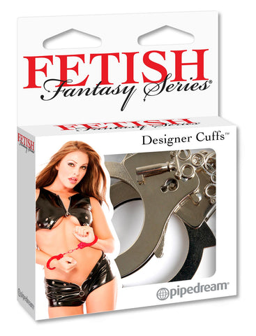 Fetish Fantasy Designer Silver Metal Handcuffs