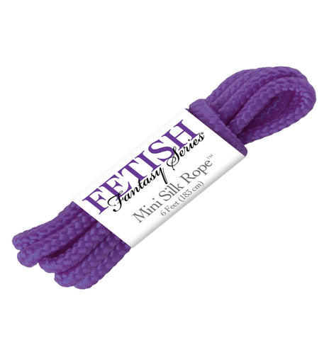 Fetish Fantasy Mini Silk Rope Purple