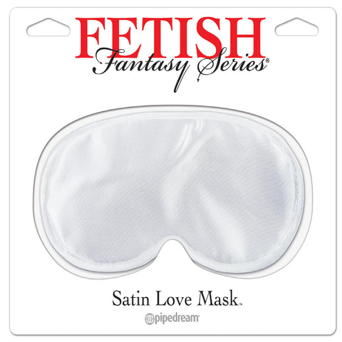 Fetish Fantasy Love Mask-white Satin