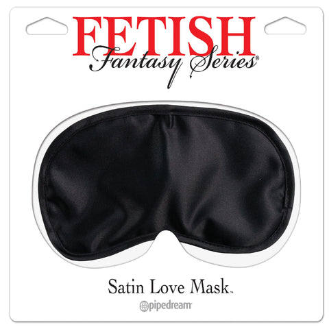 Fetish Fantasy Love Mask-satin Black