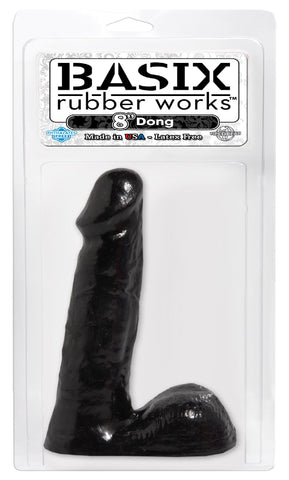 Basix Rubber Works 8in Dong Black
