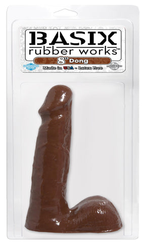 Basix Rubber Works 8in Dong Brown