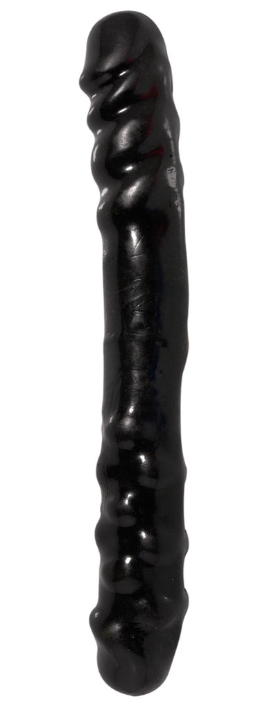 Basix Rubber Works 16in Double Dong Black