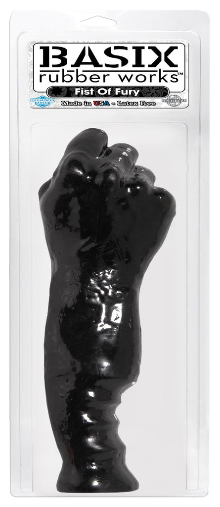Basix Rubber Works Fist Of Fury Black