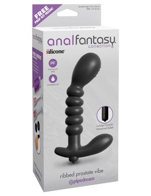 Anal Fantasy Ribbed Prostate Vibe